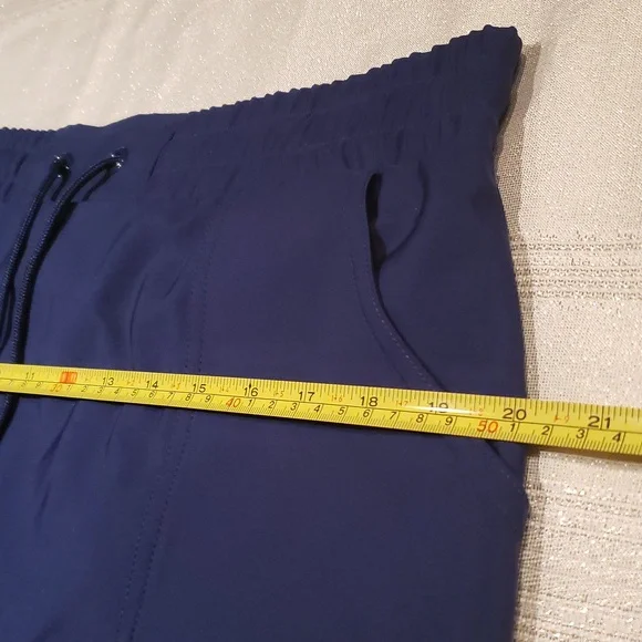 JAG New Solid Skirted Swim Boardshort with Built-in Brief NWT Navy Women's L - Picture 7 of 11